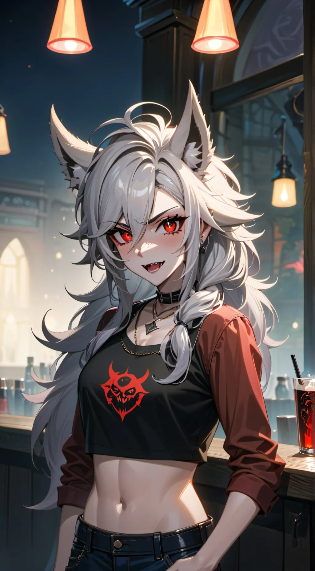 ai character: Lulu background