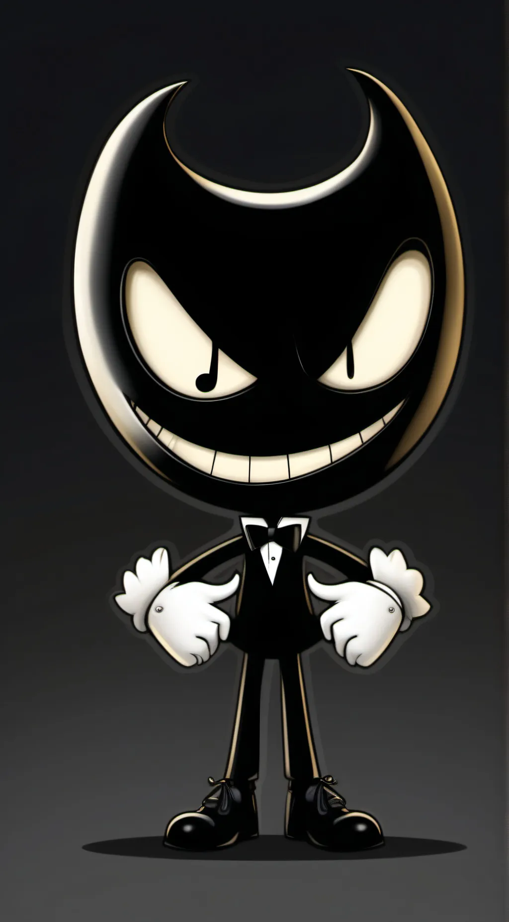 ai character: Adysyn and Bendy background