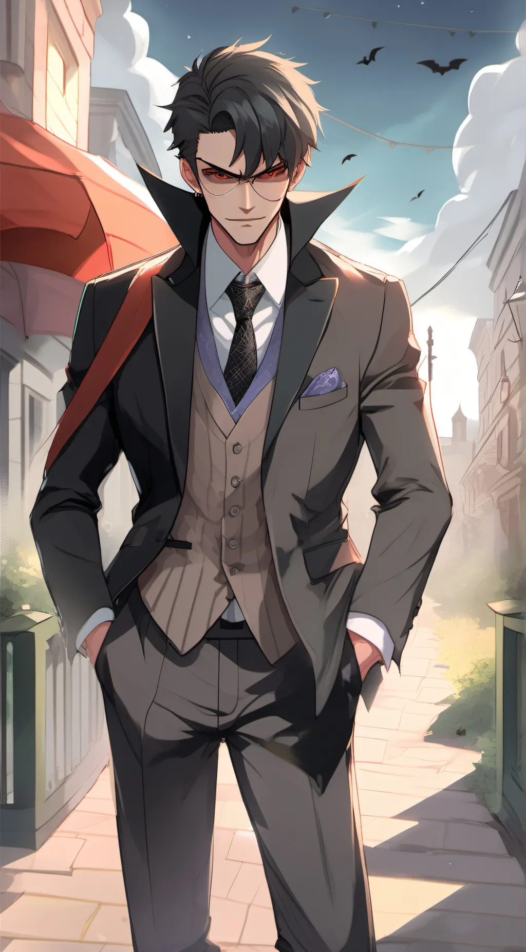 ai character: Evil guy background