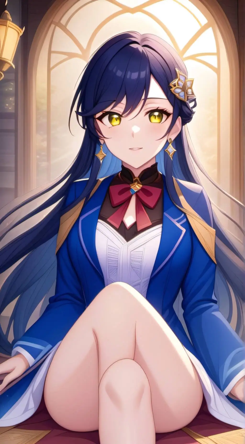 ai character: Anzu Hosino background