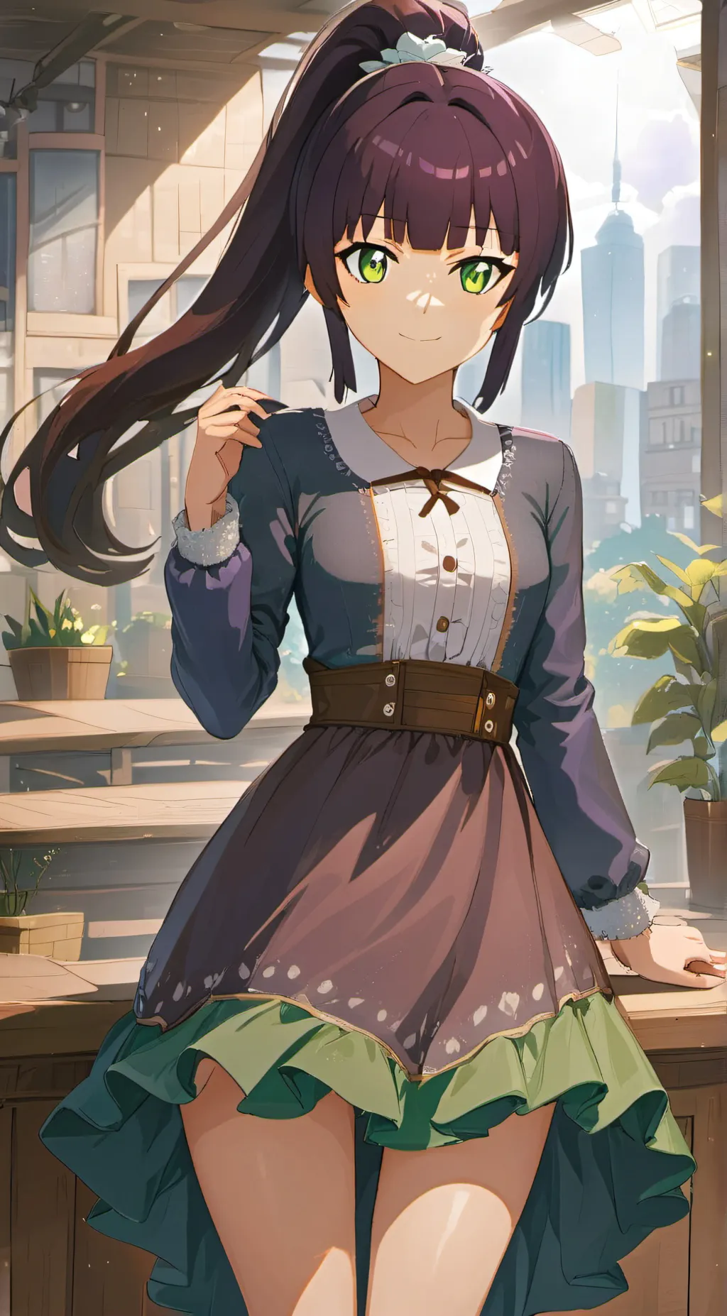 ai character: Kyoko Jingu background