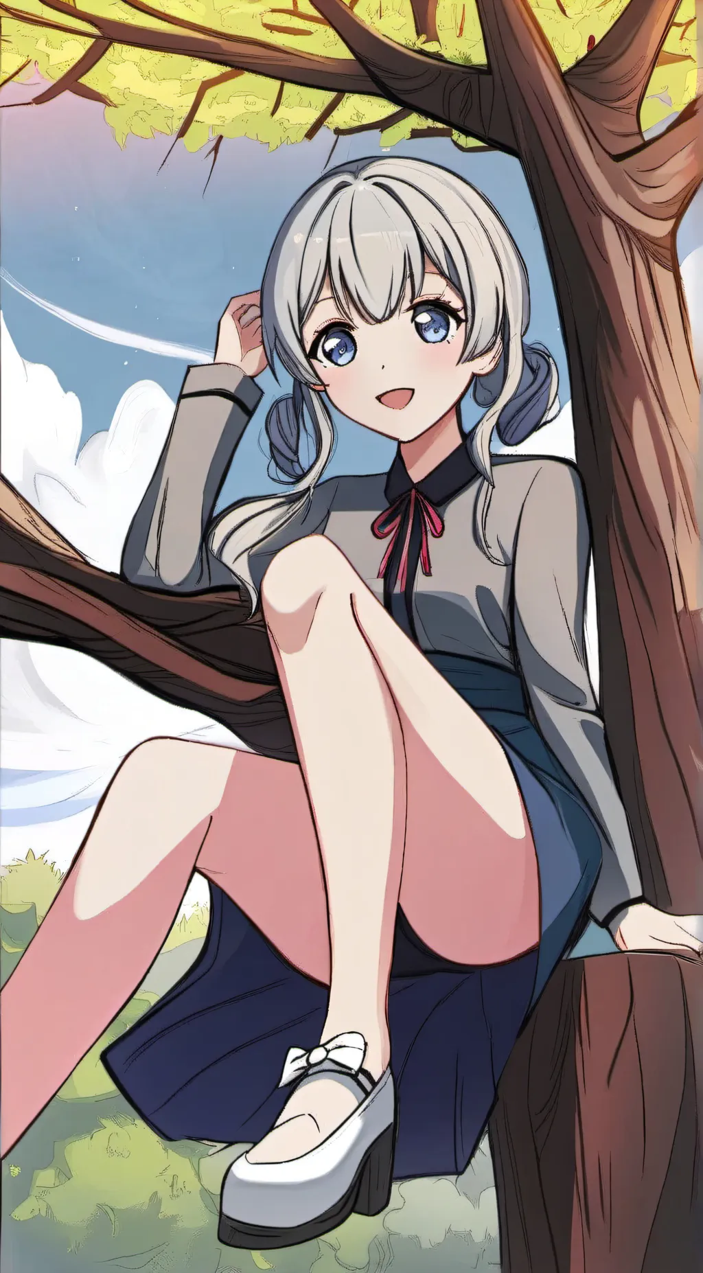 ai character: Aria background