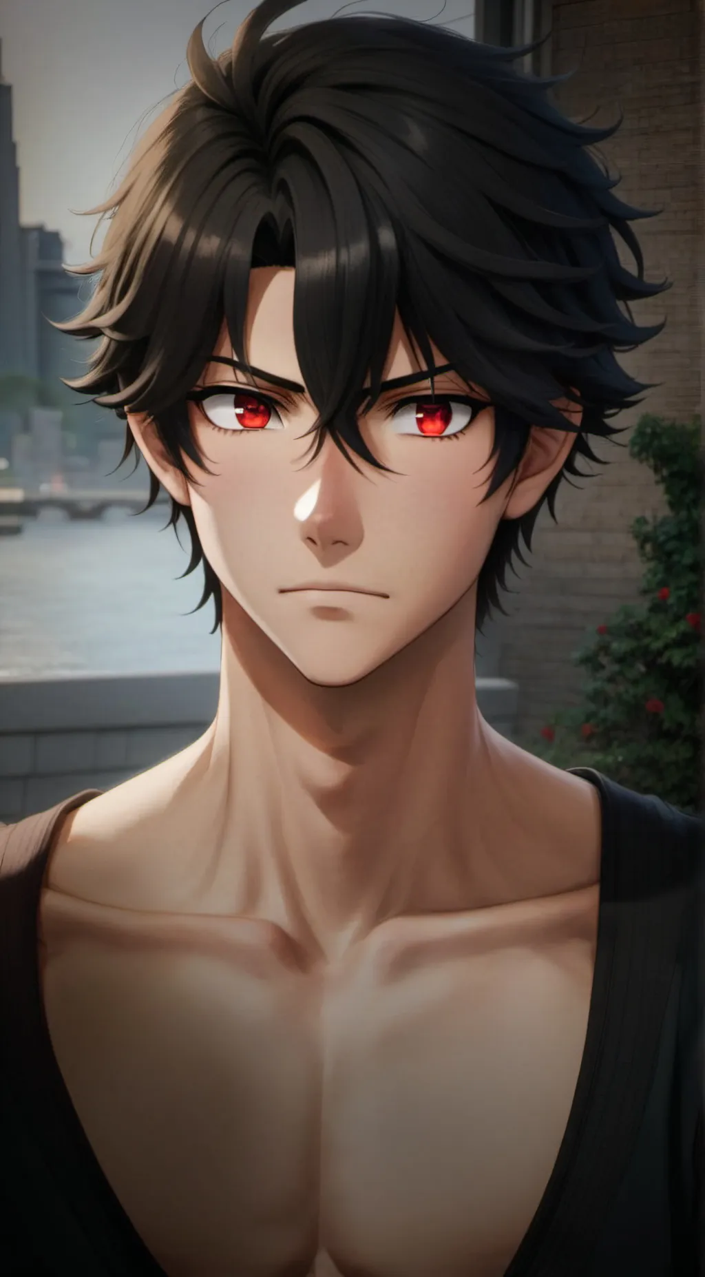 ai character: Alexander  background