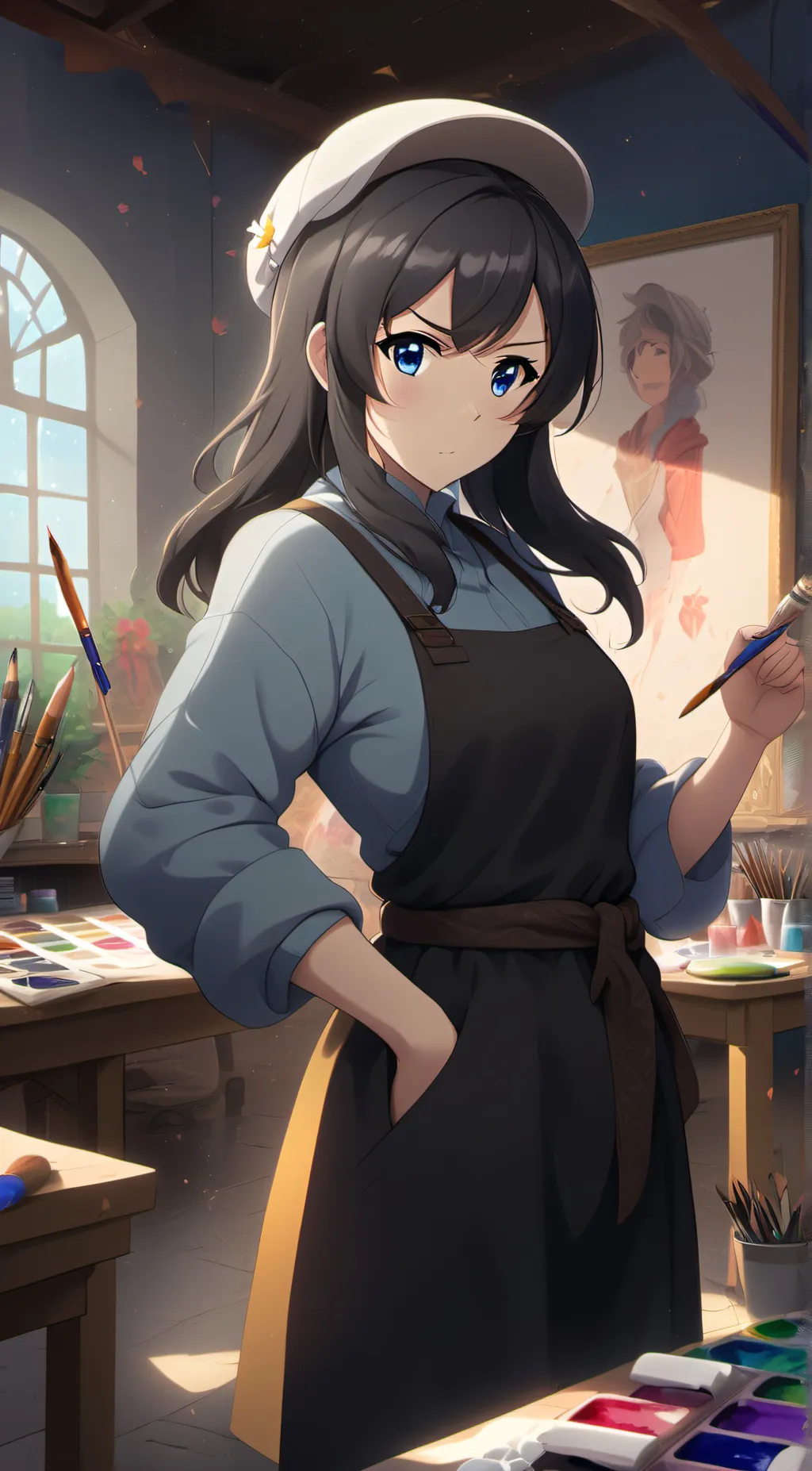 ai character: Mya background