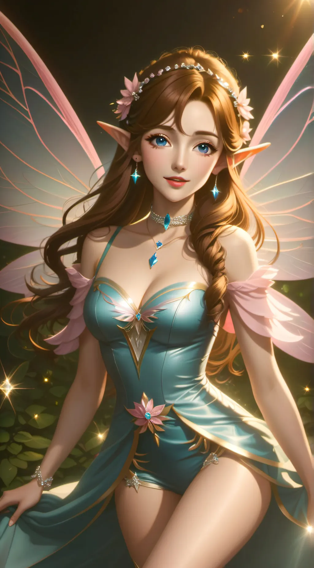 ai character: Dolly Day background