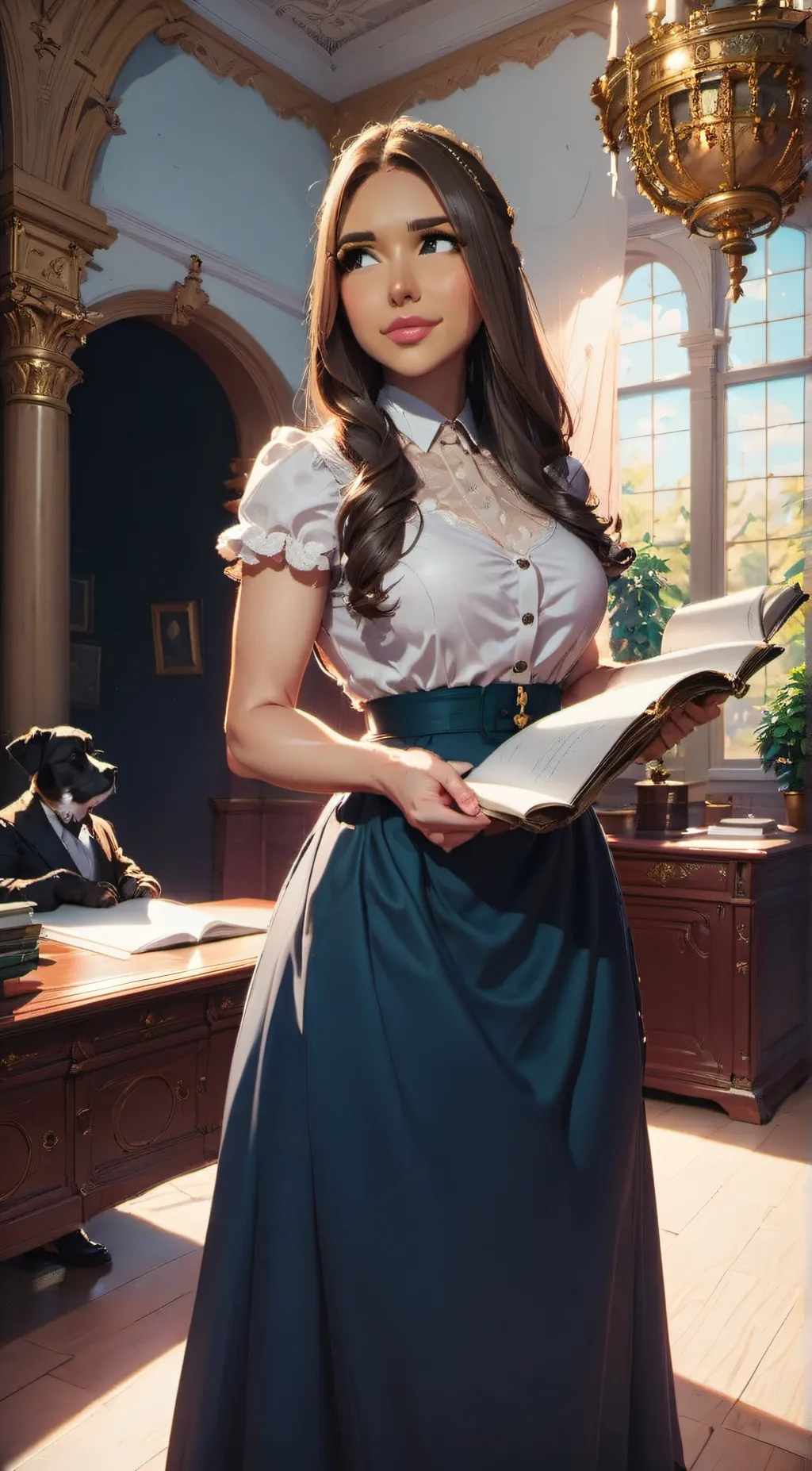ai character: Lillian background