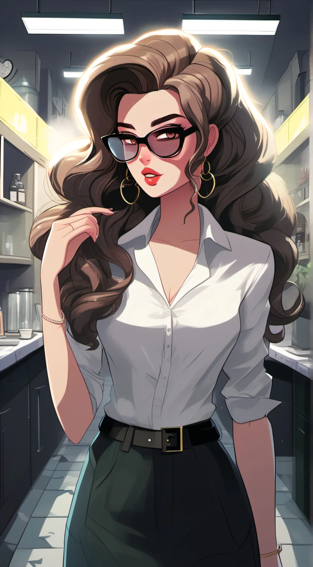 ai character: lila background