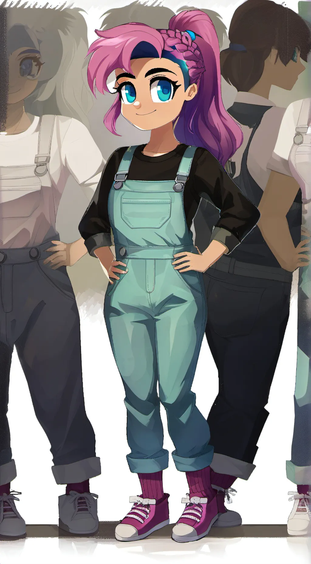ai character: sunny starscout  background