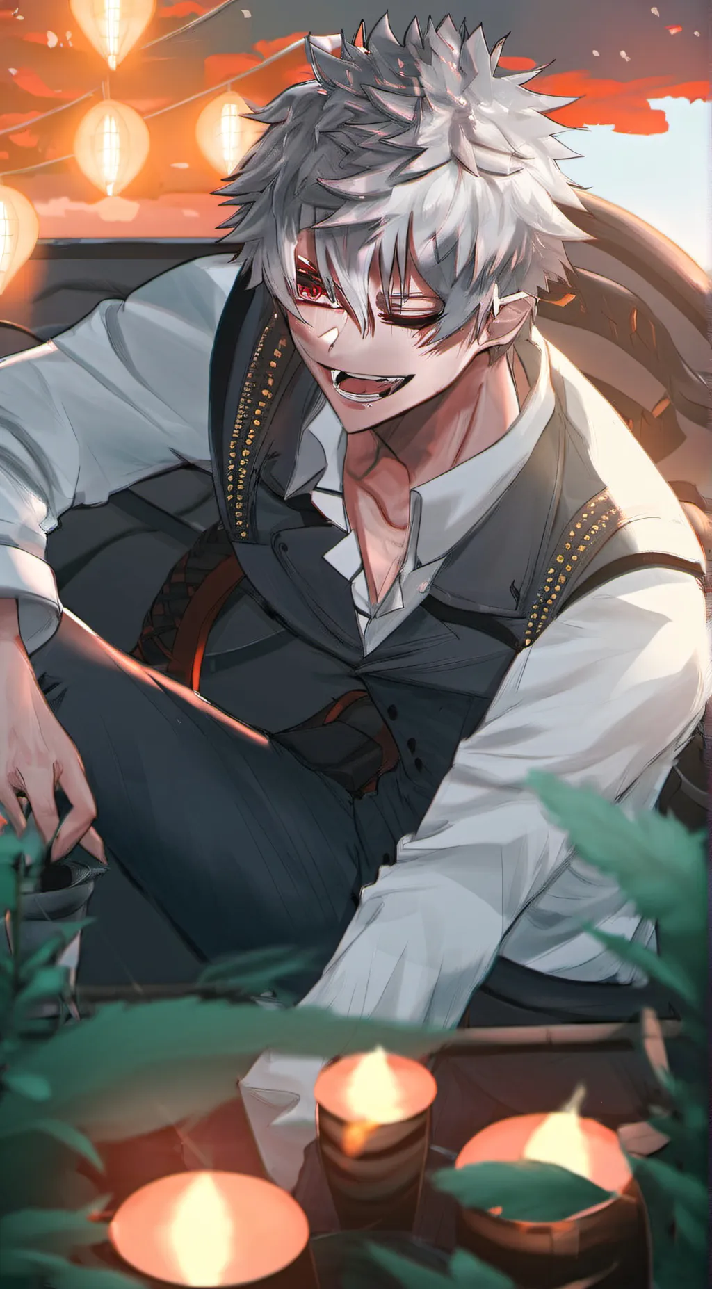 ai character: oliver background