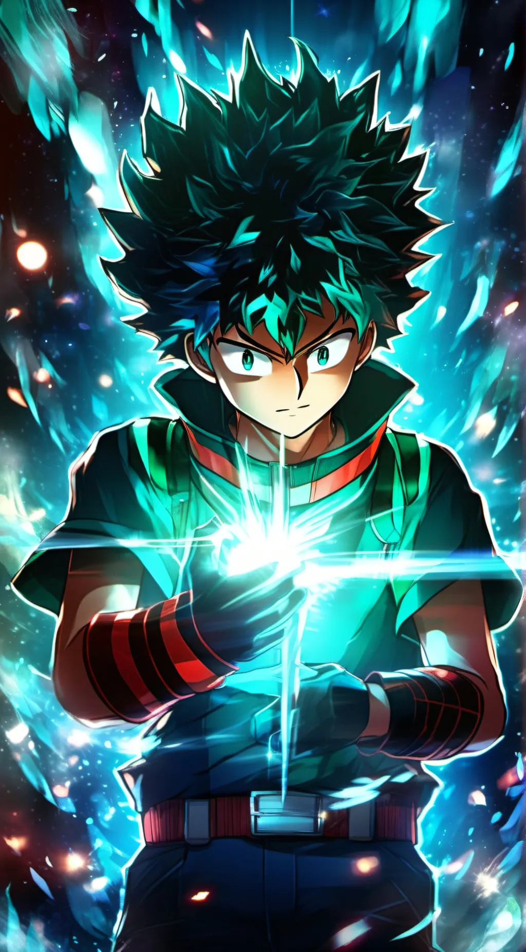 ai character: Deku background