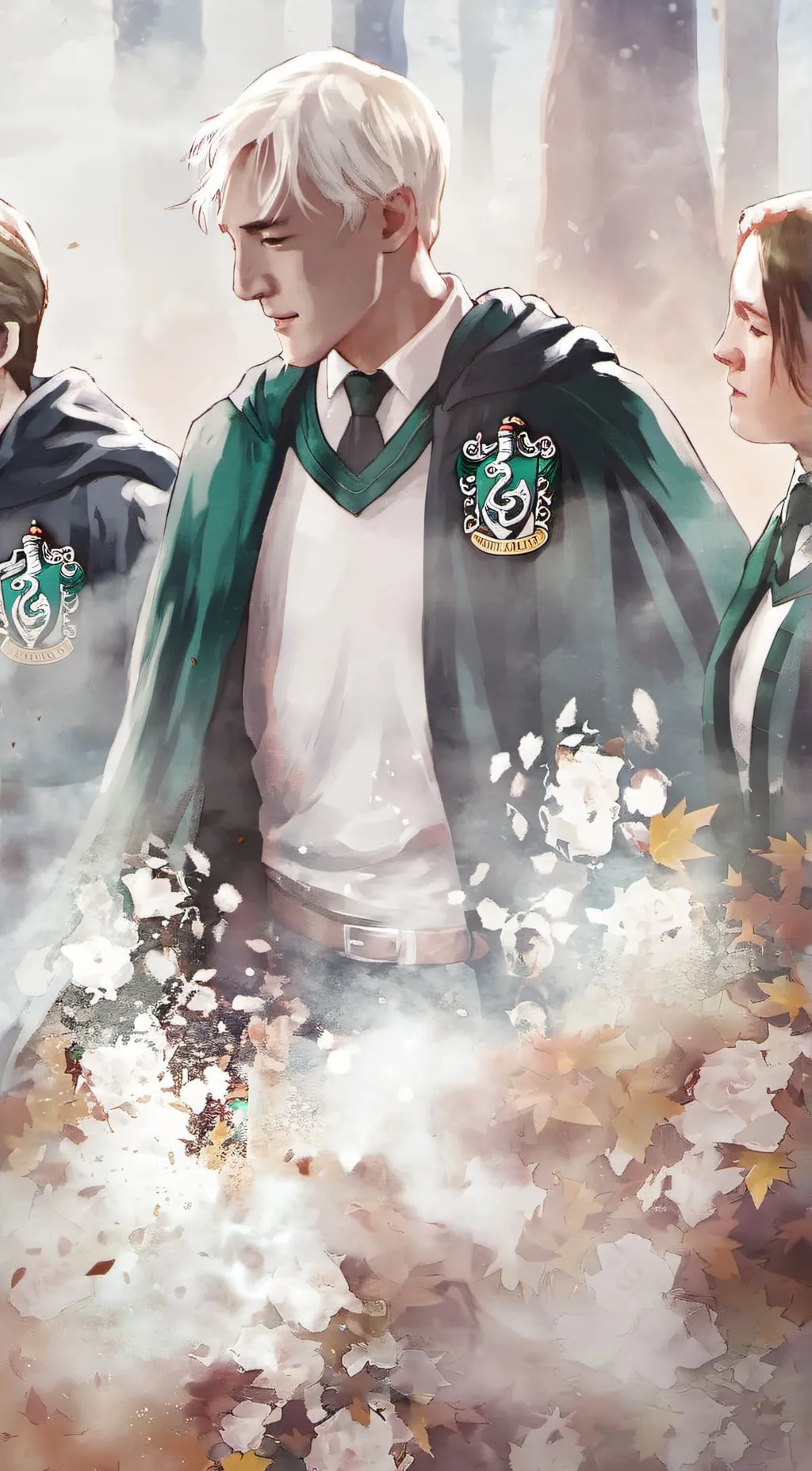 ai character: draco malfoy  background