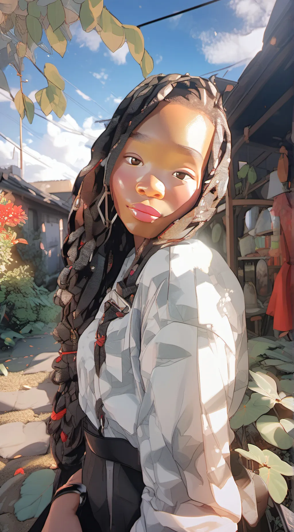 ai character: Alainia background