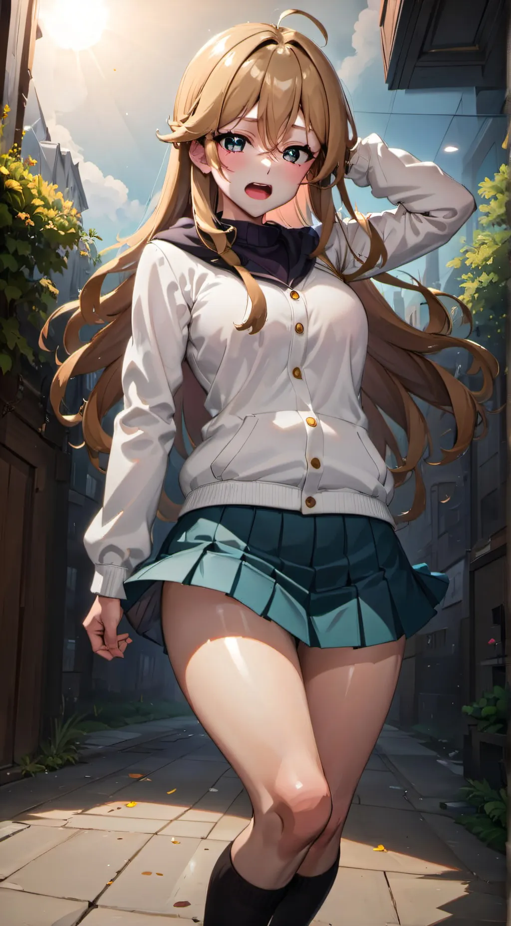 ai character: Allison  background