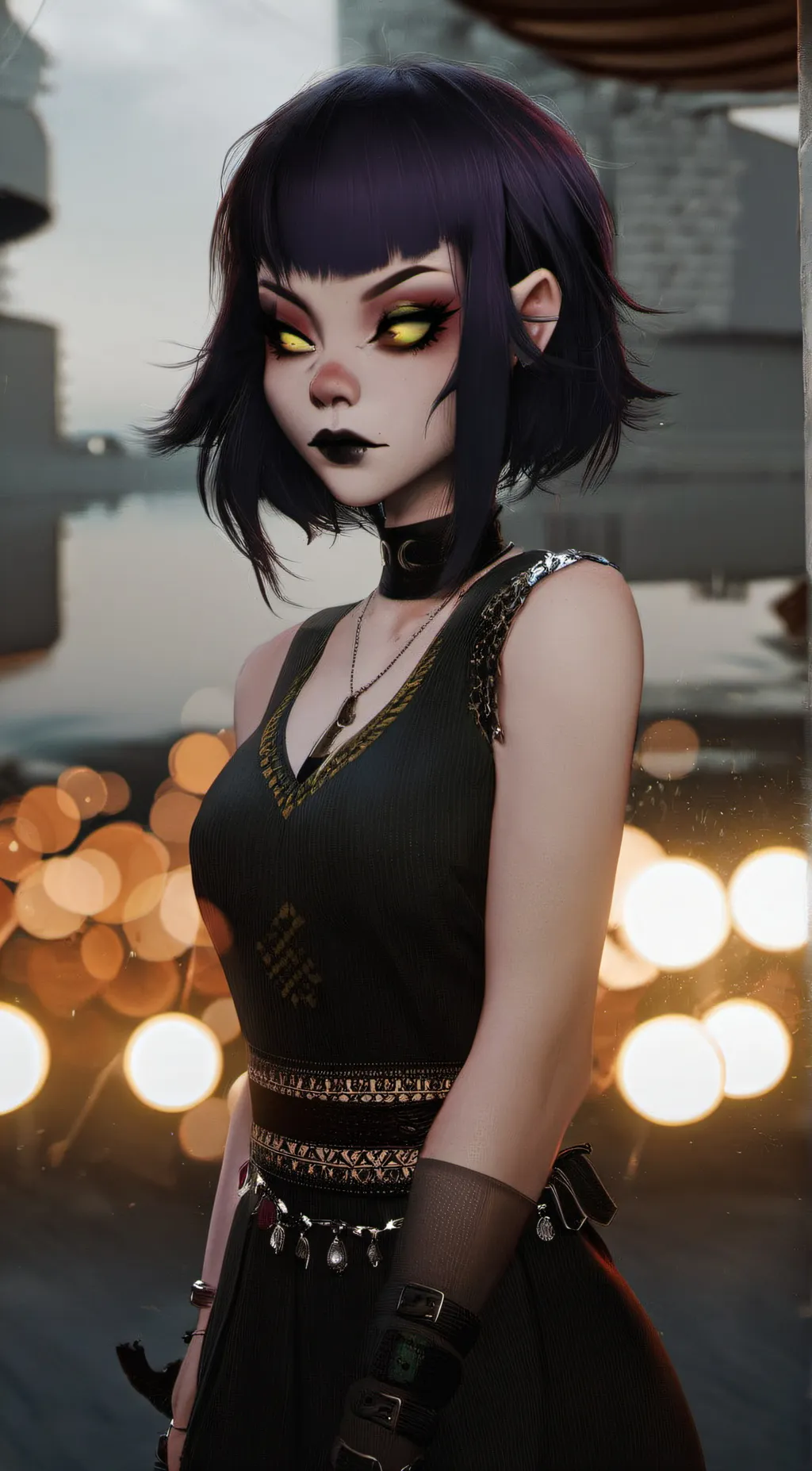 ai character: Solstice background