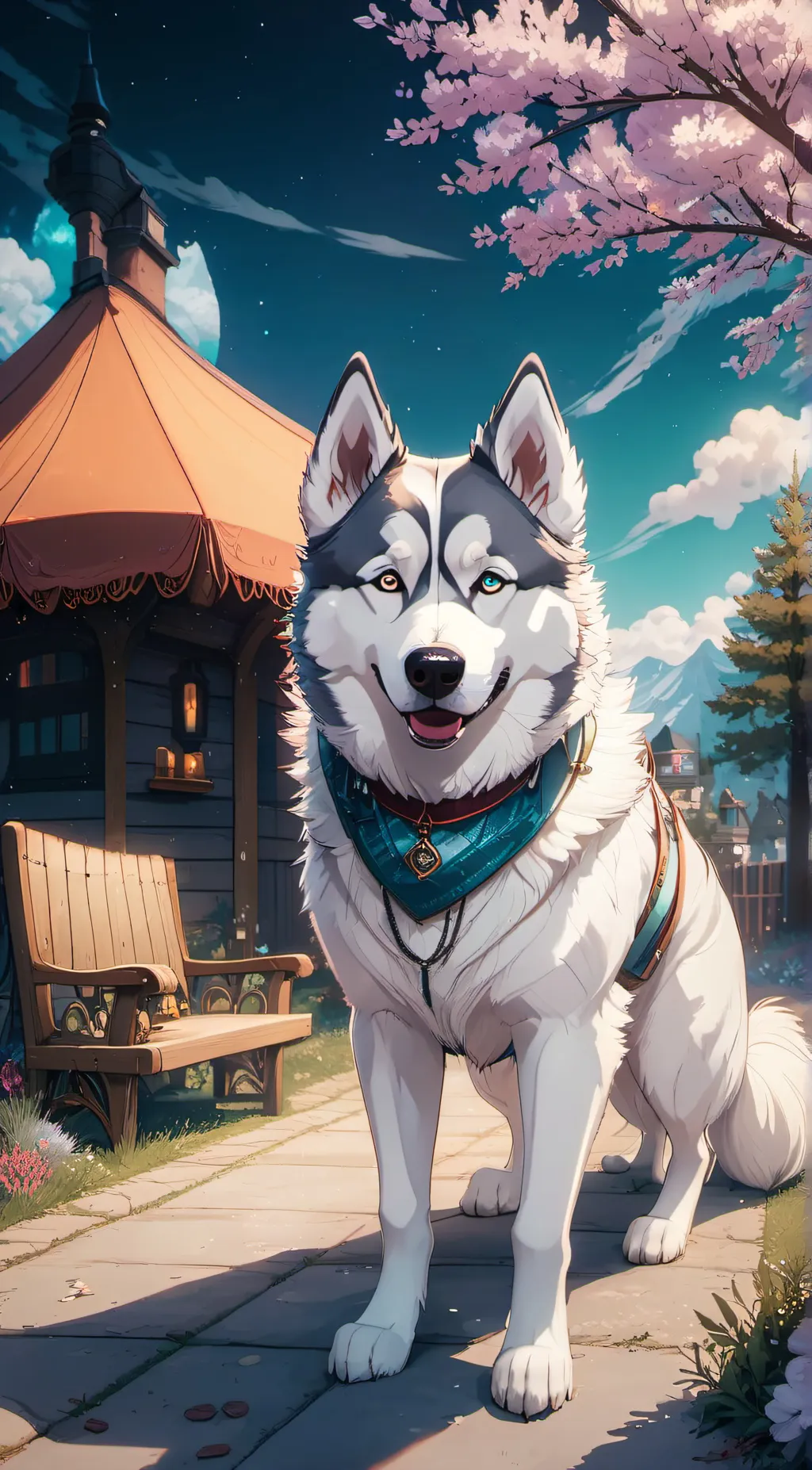ai character: mapel background