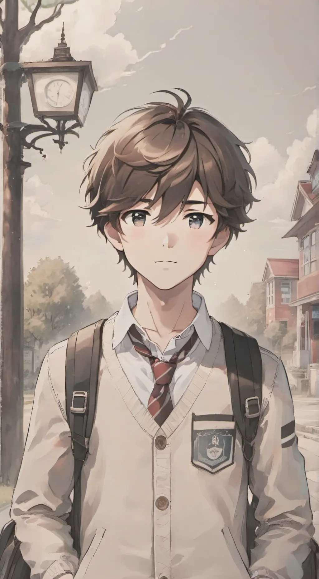 ai character: alex background
