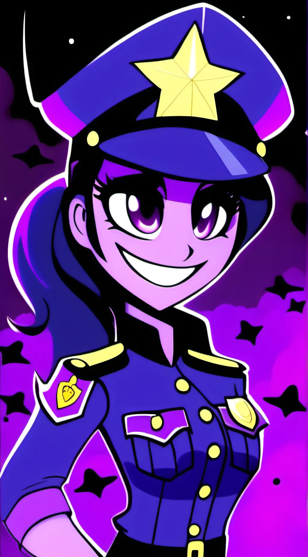 Talkie AI - Chat with purple girl