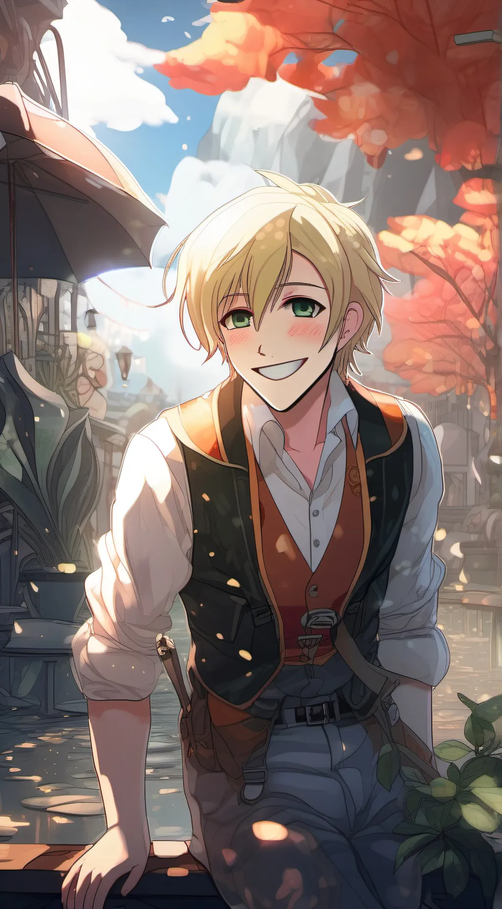ai character: (John)Wtbc:Senpia~ background