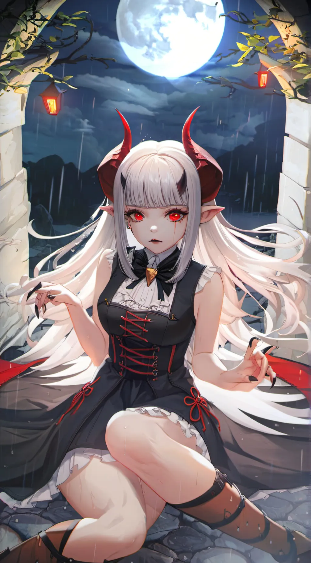 ai character: Vesper background