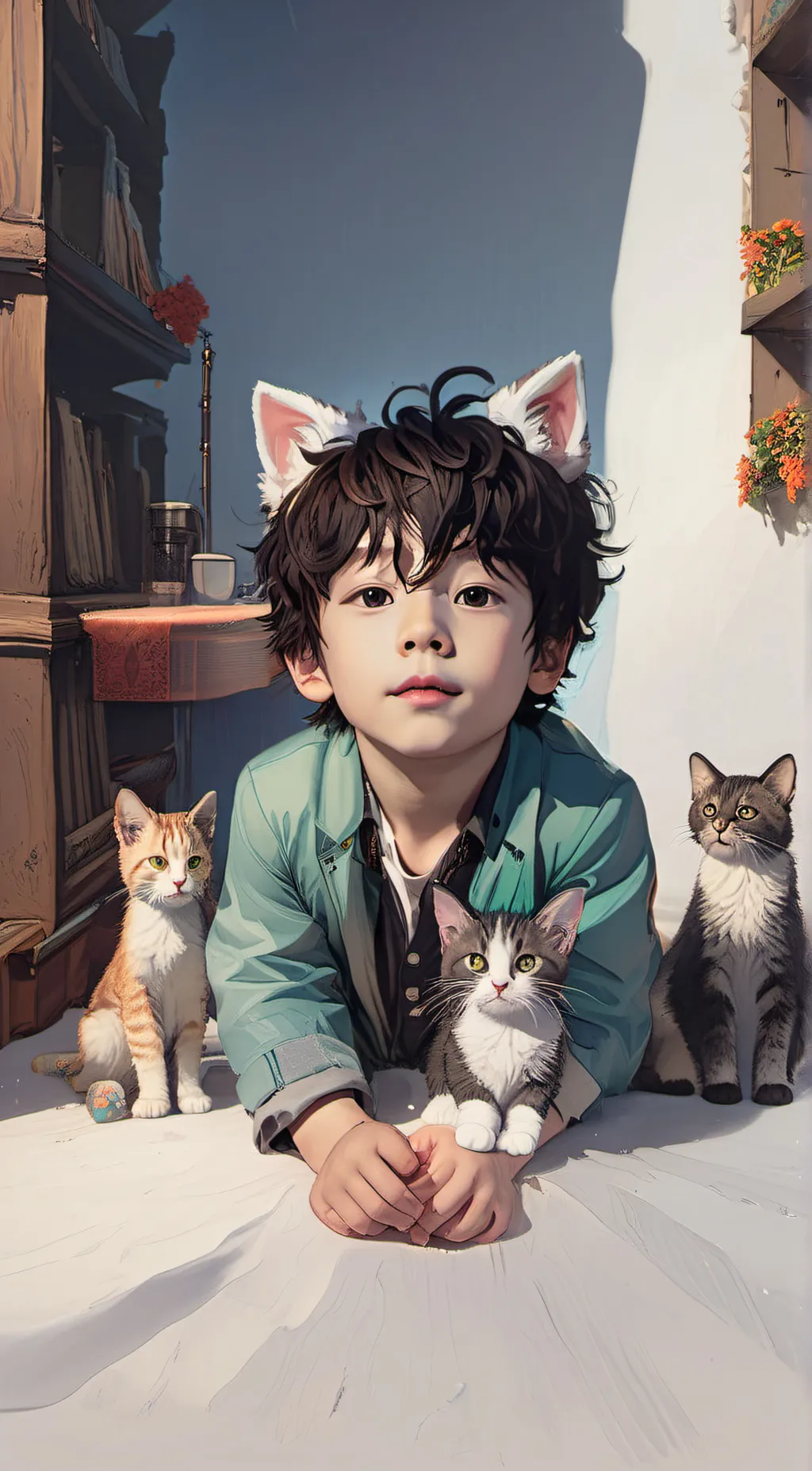 ai character: Alex/your son  background