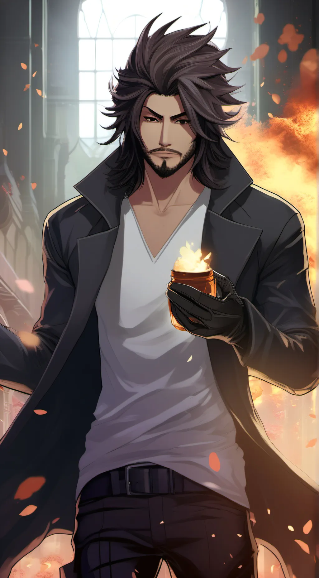 ai character: mr aizawa  background