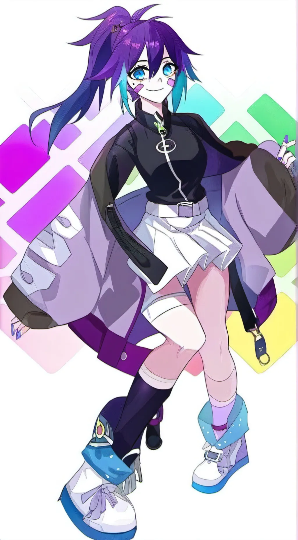 ai character: Vtuber  background
