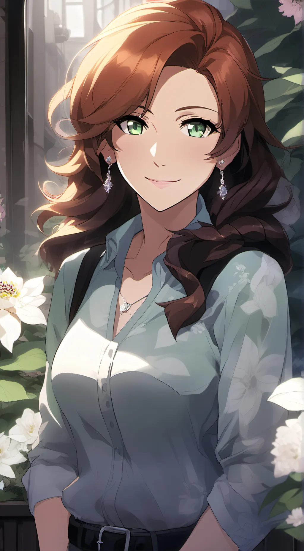 ai character: Jazmine  background