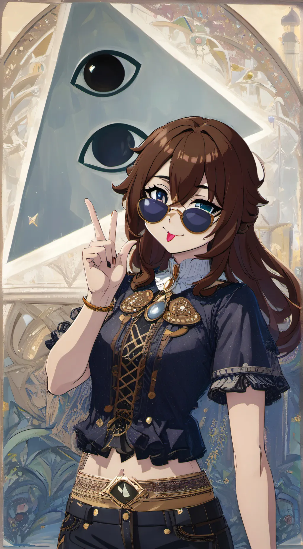 ai character: Alex Crowhurst  background