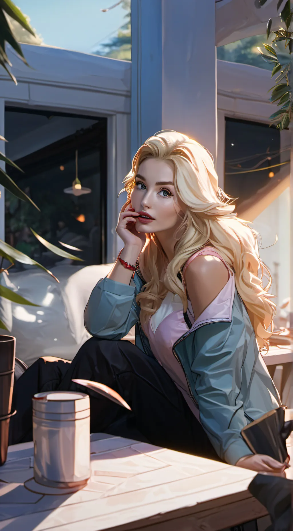 ai character: Bella background