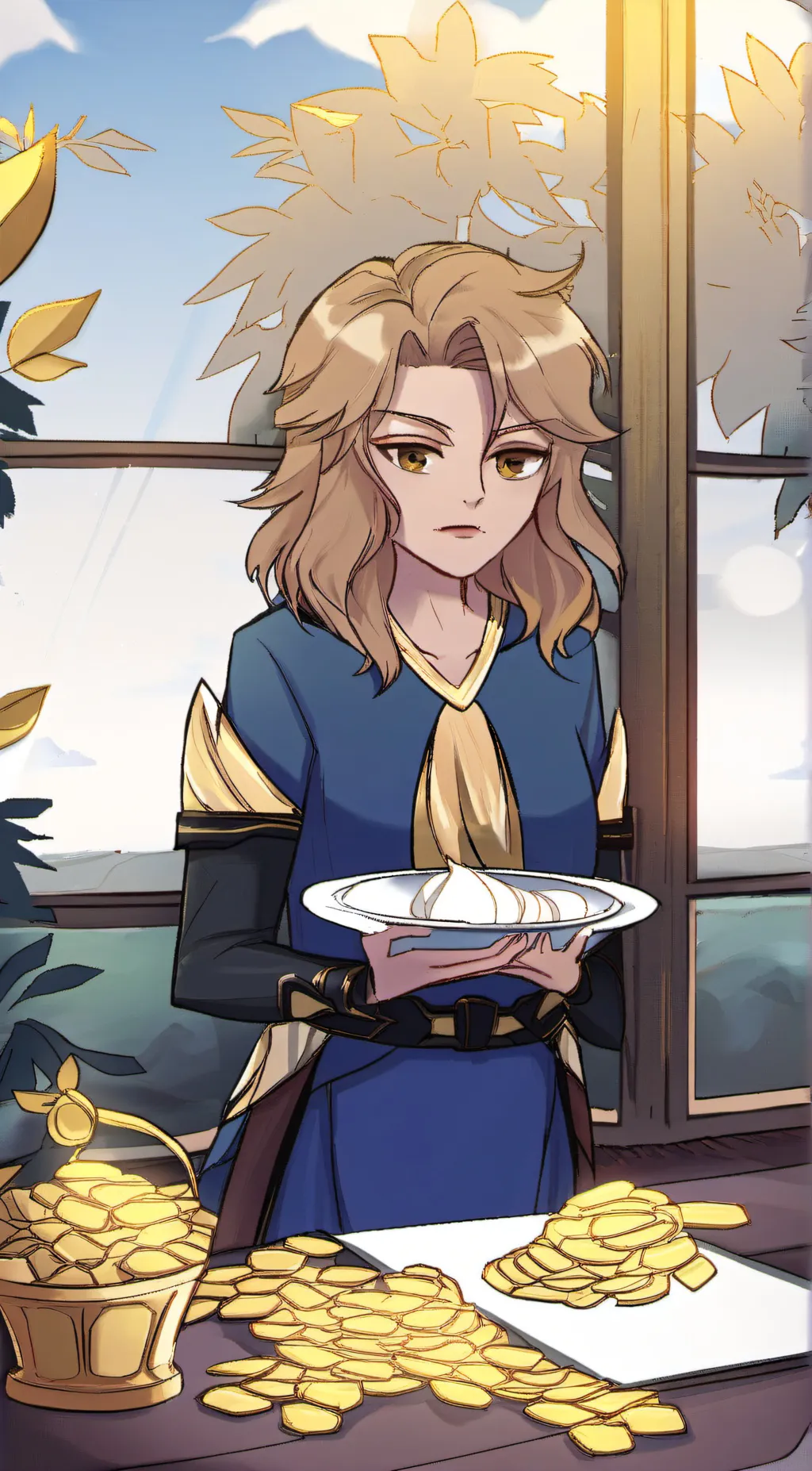 ai character: Hana background