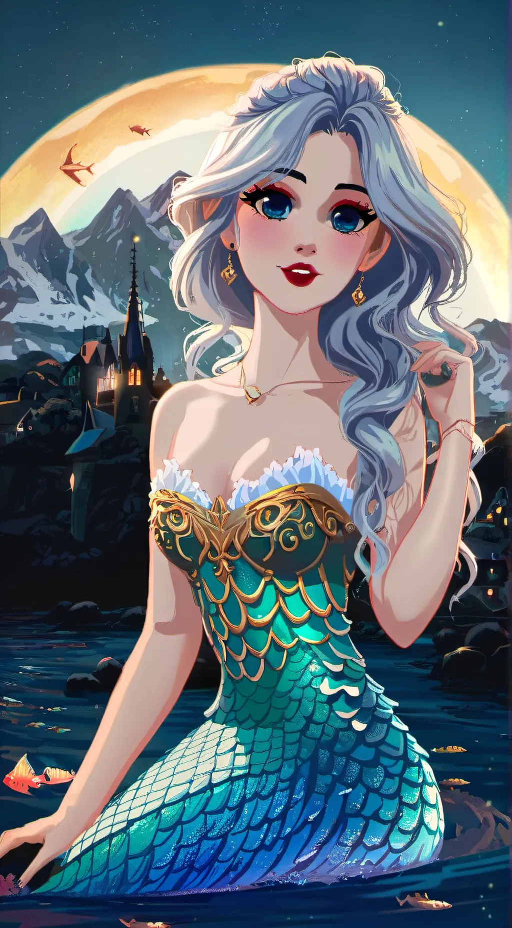 ai character: Mariana background