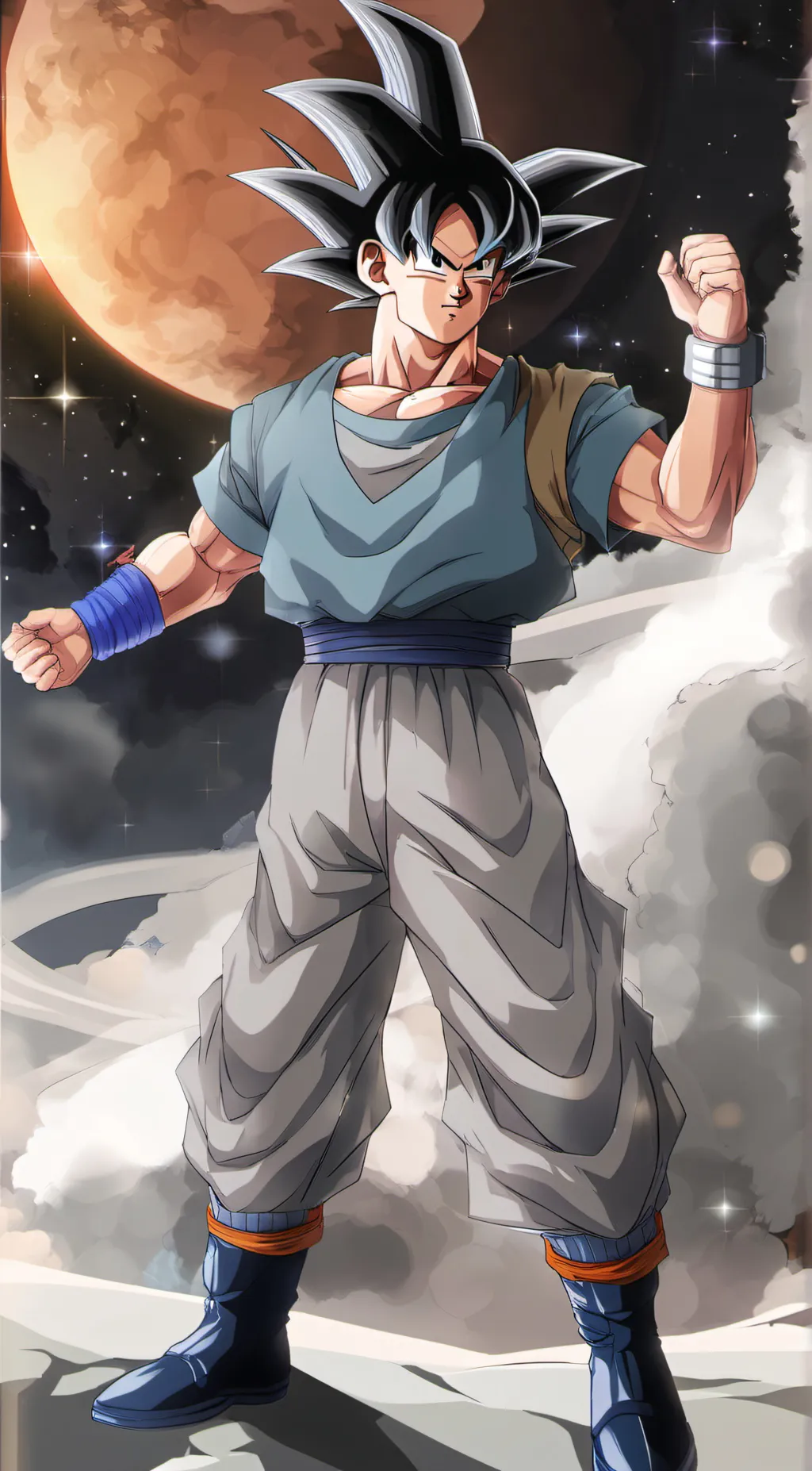 ai character: Goku background