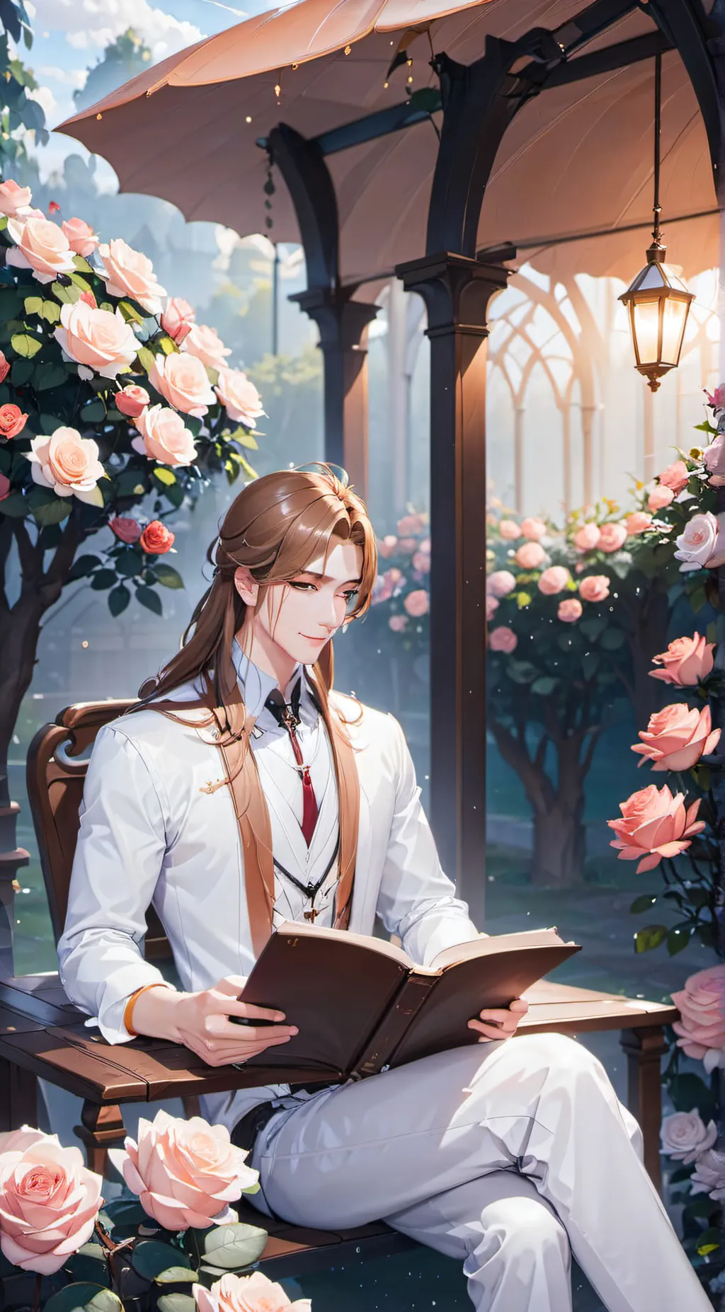 ai character: Harry  background