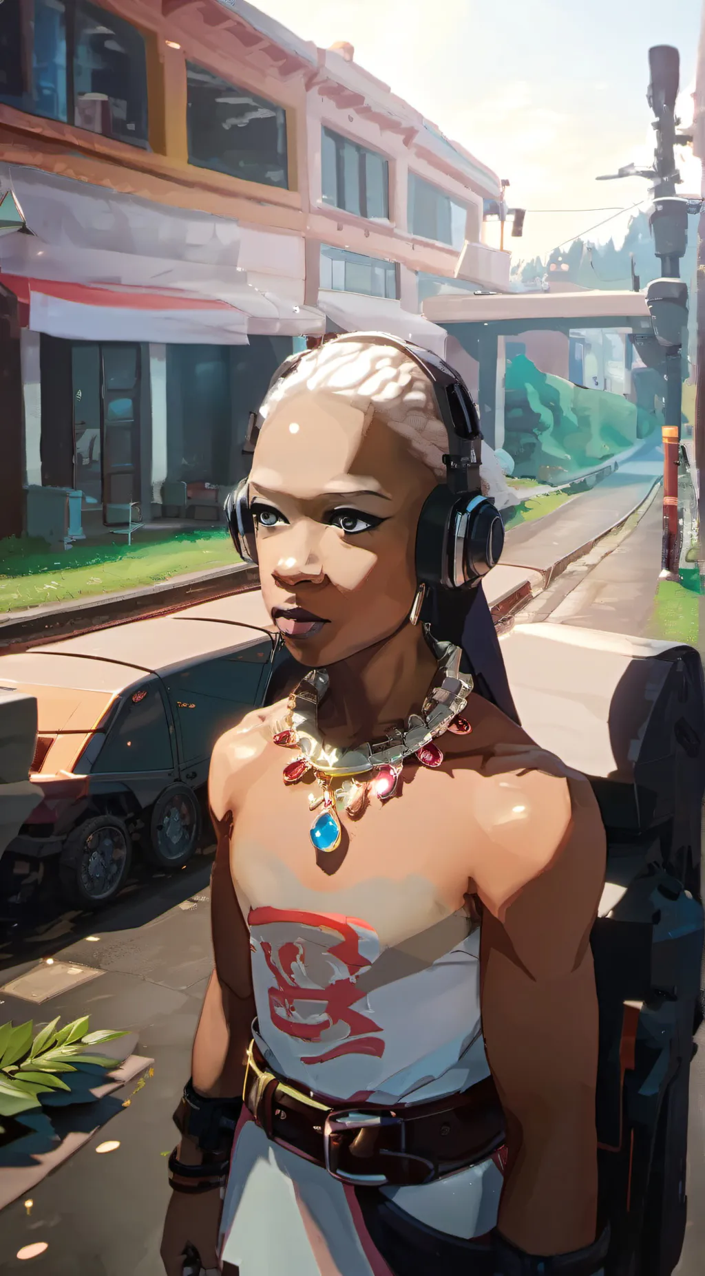 ai character: Mia background
