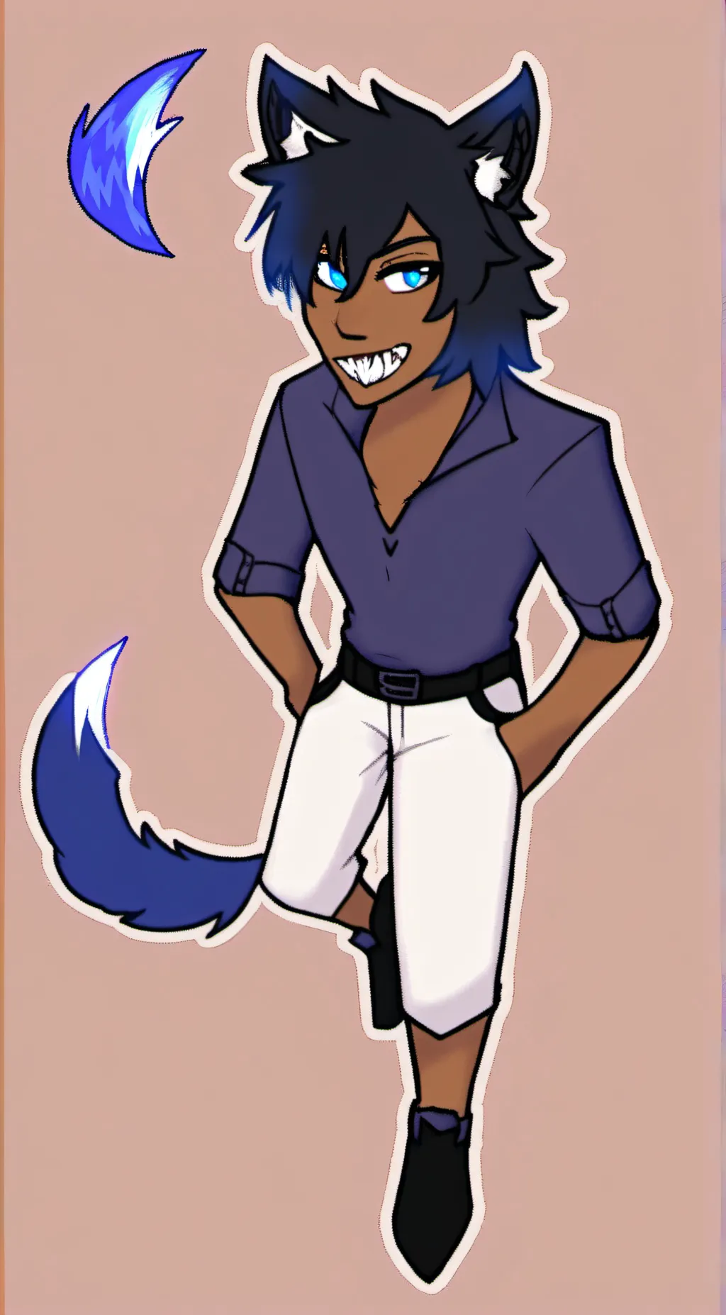 ai character: Ein background