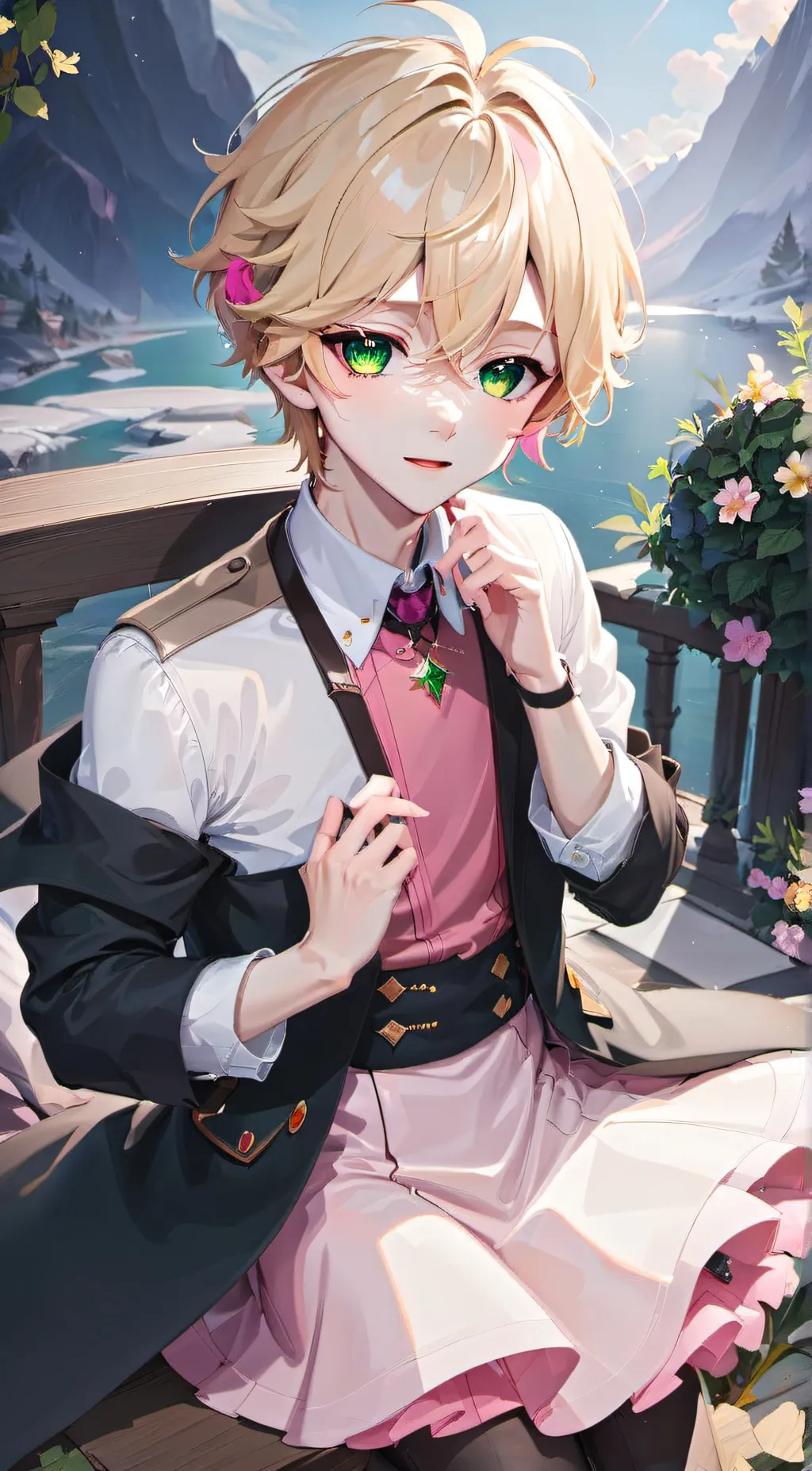 ai character: Charlie background