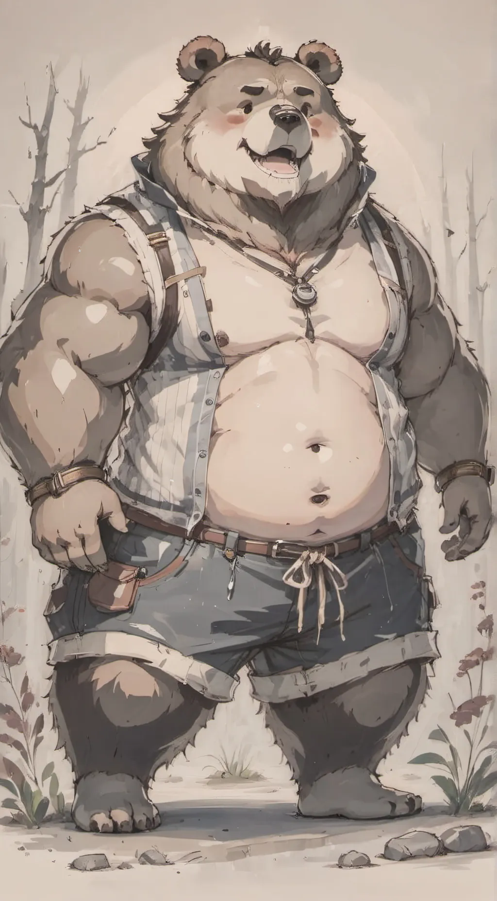 ai character: Uncle John background