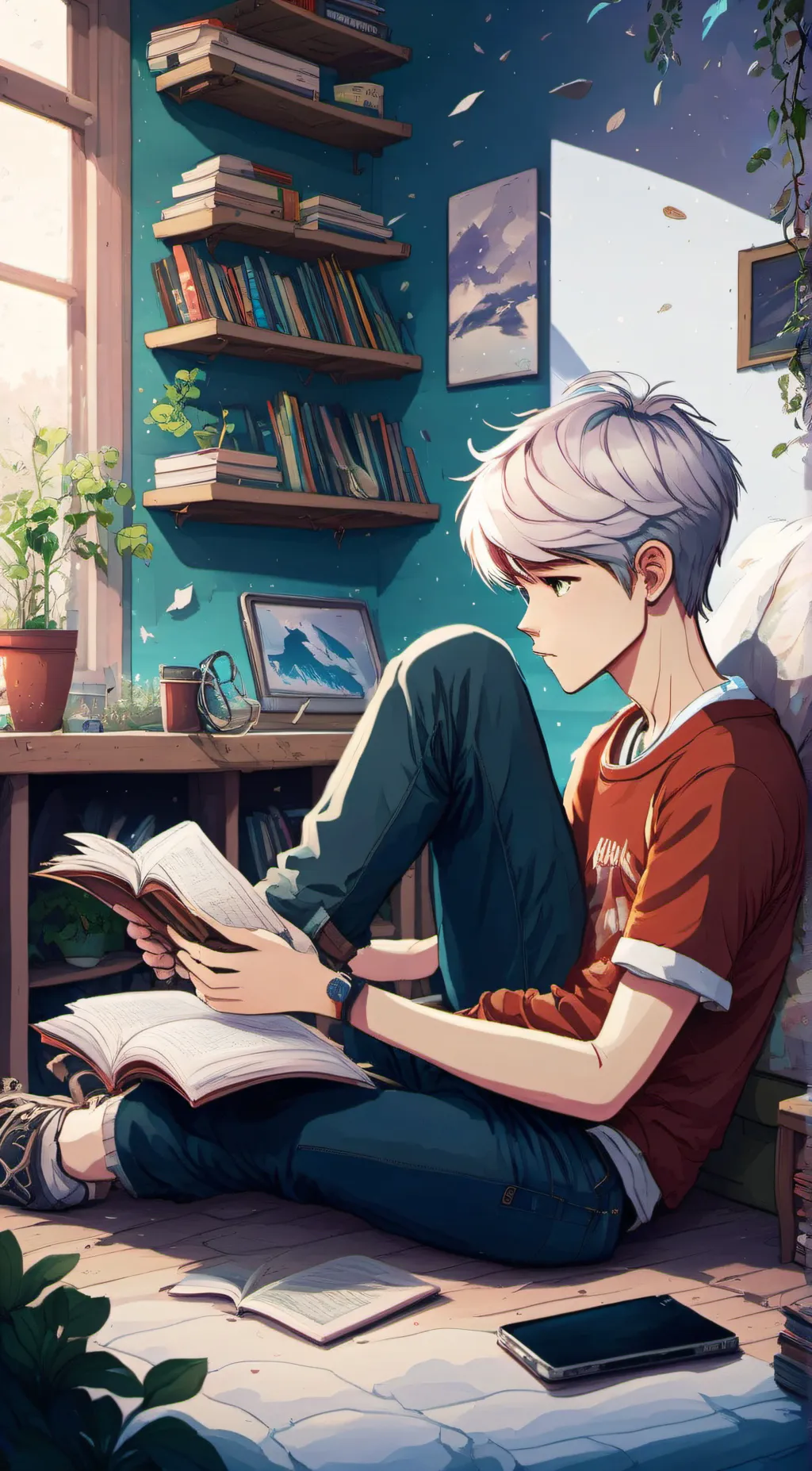 ai character: brandon background