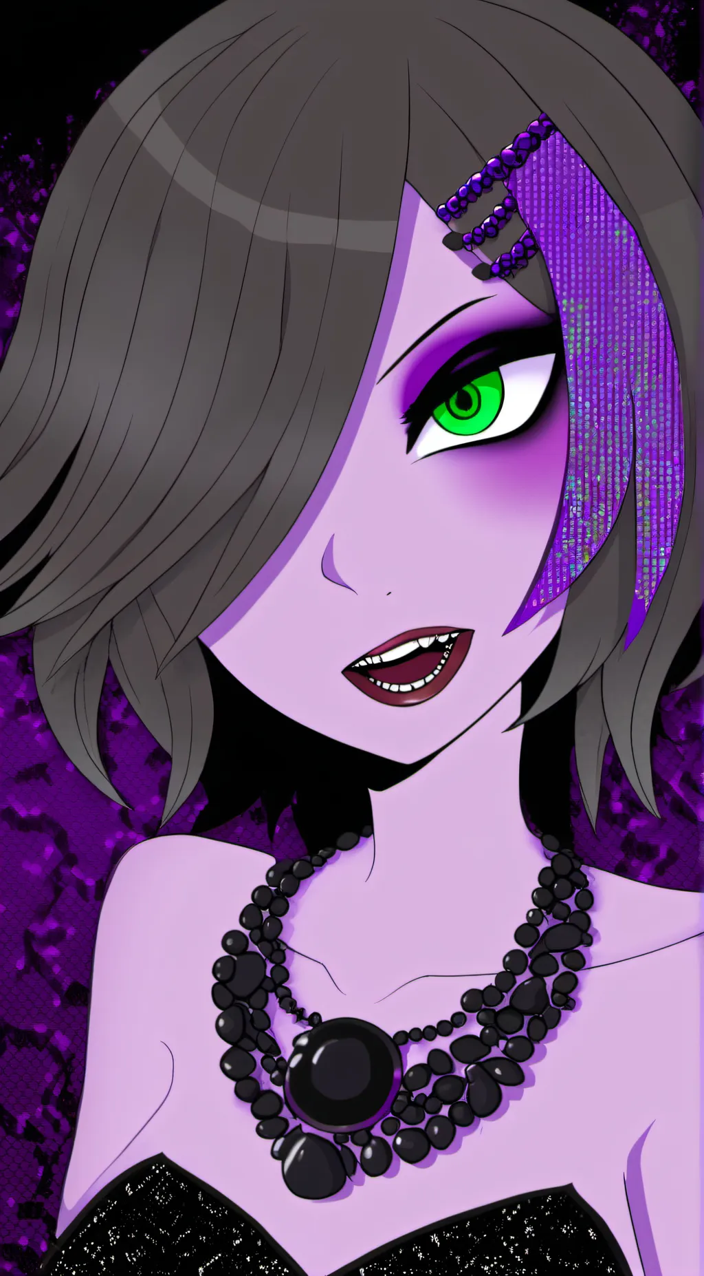 ai character: lil moon ☪️ background