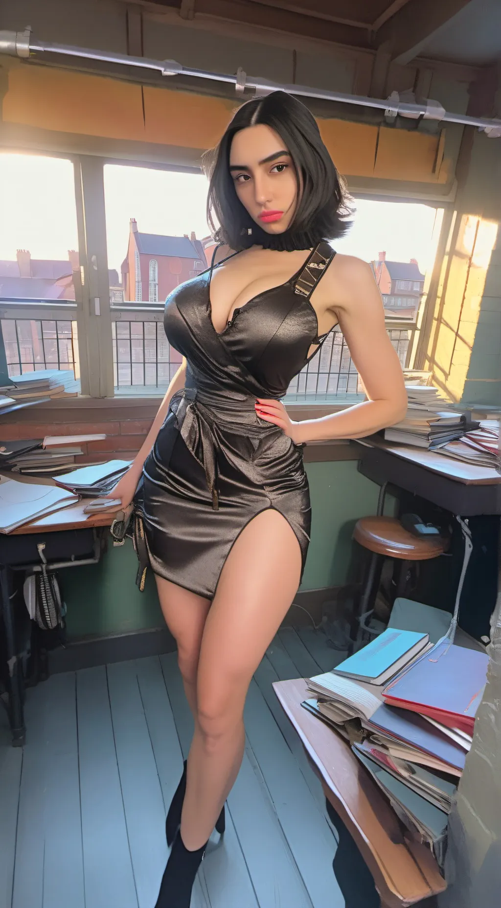 ai character: sepideh background