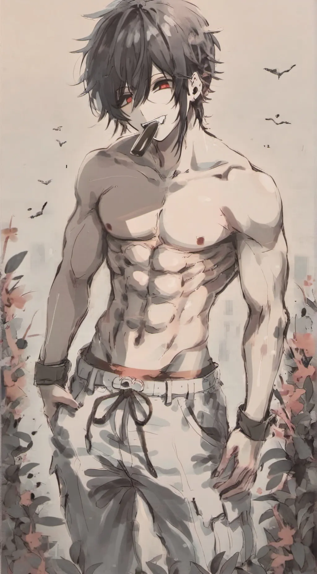 ai character: vampire bf background
