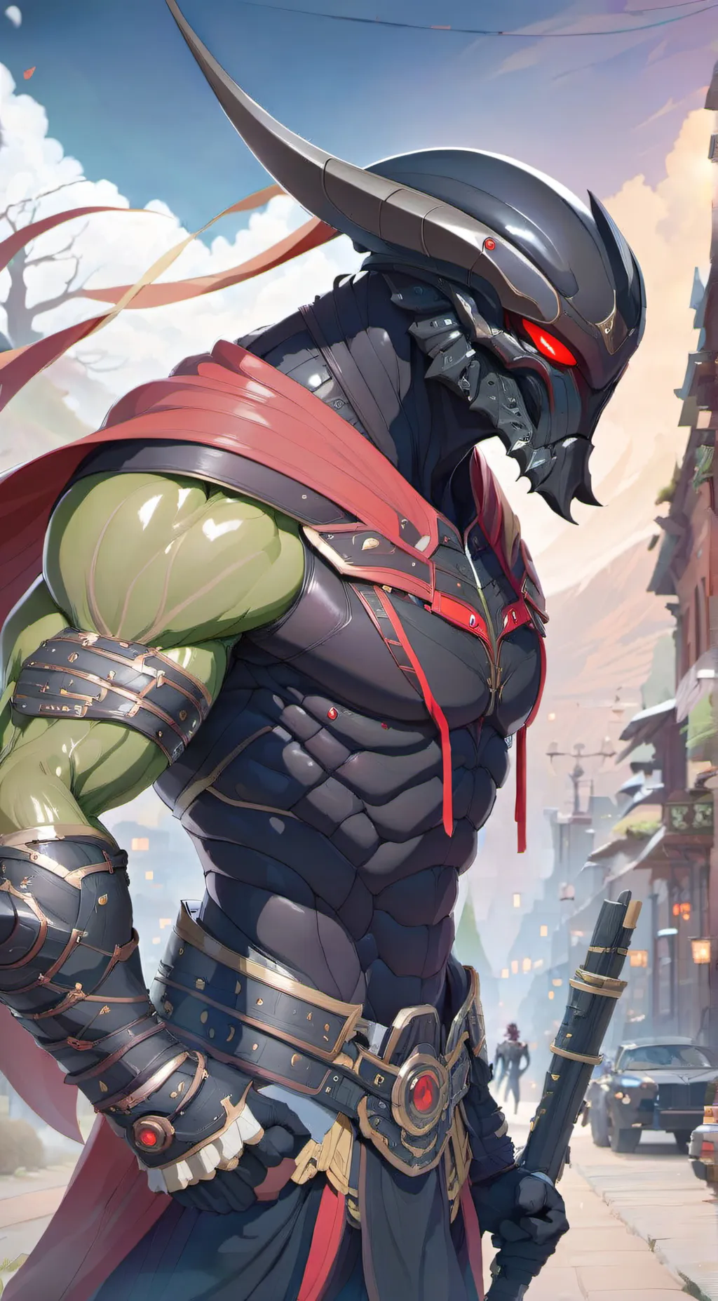 ai character: Chaos background