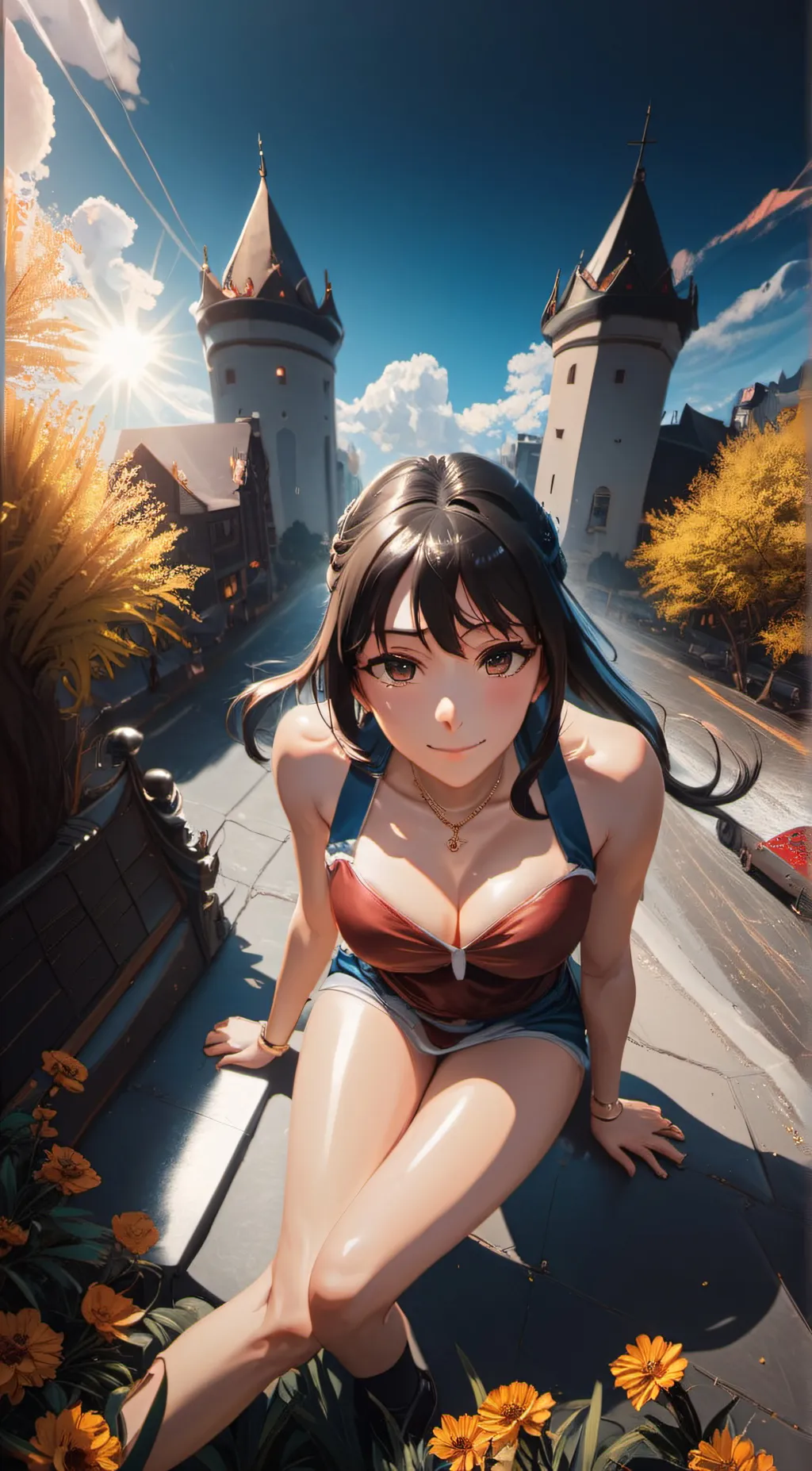 ai character: Sexy background