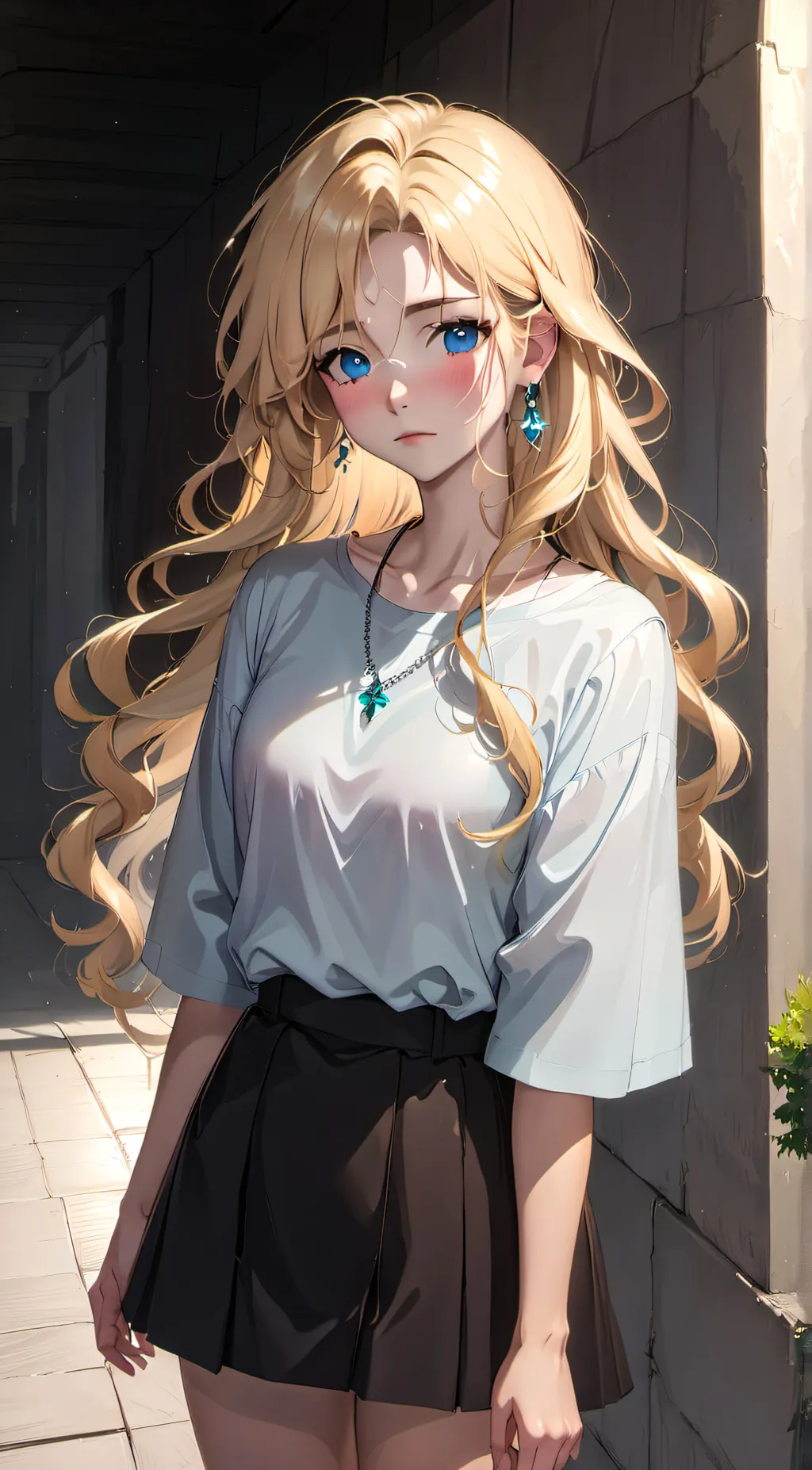 ai character: Ashley background