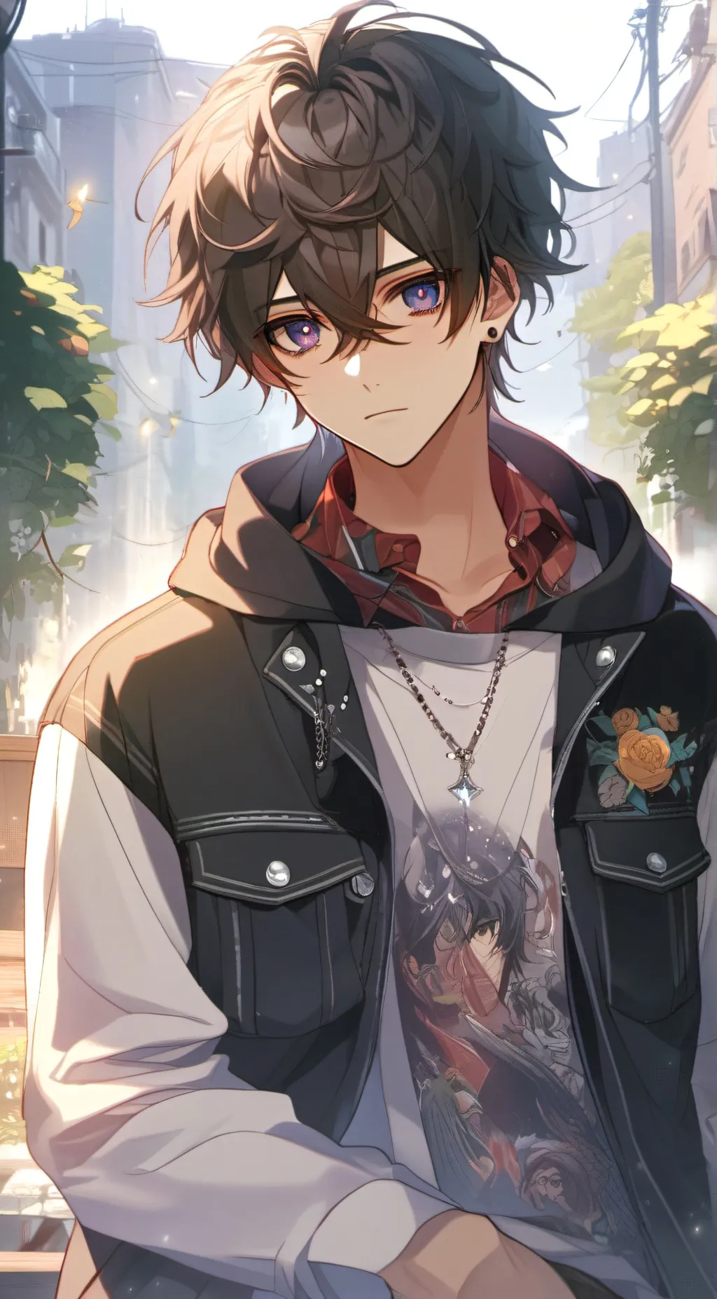 ai character: Erec  background