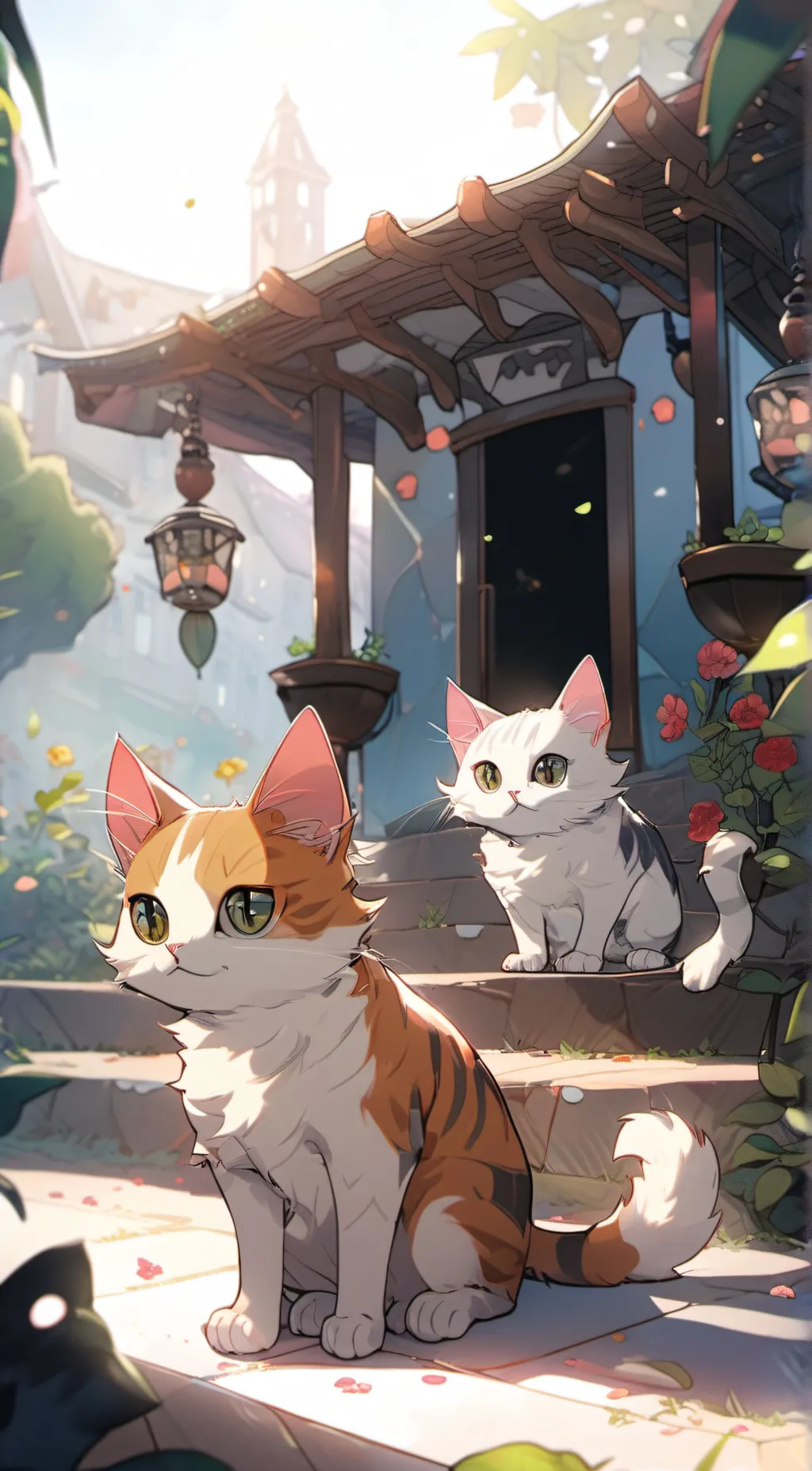 ai character: el gato background
