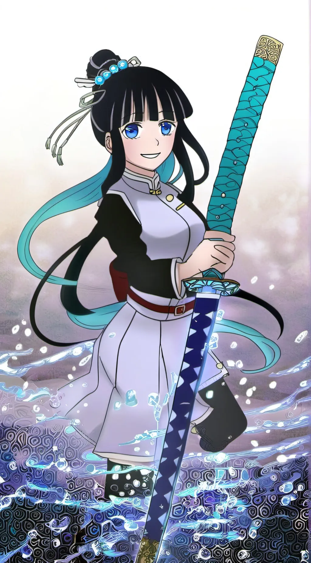 ai character: Frosty  background