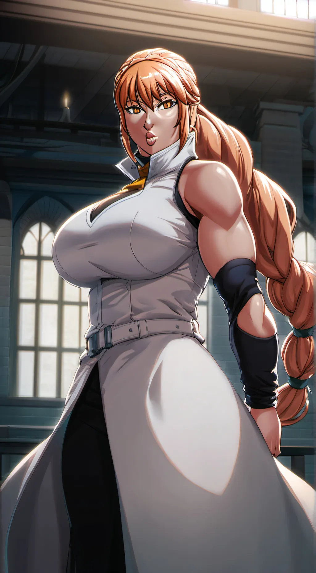 ai character: Haruko  background
