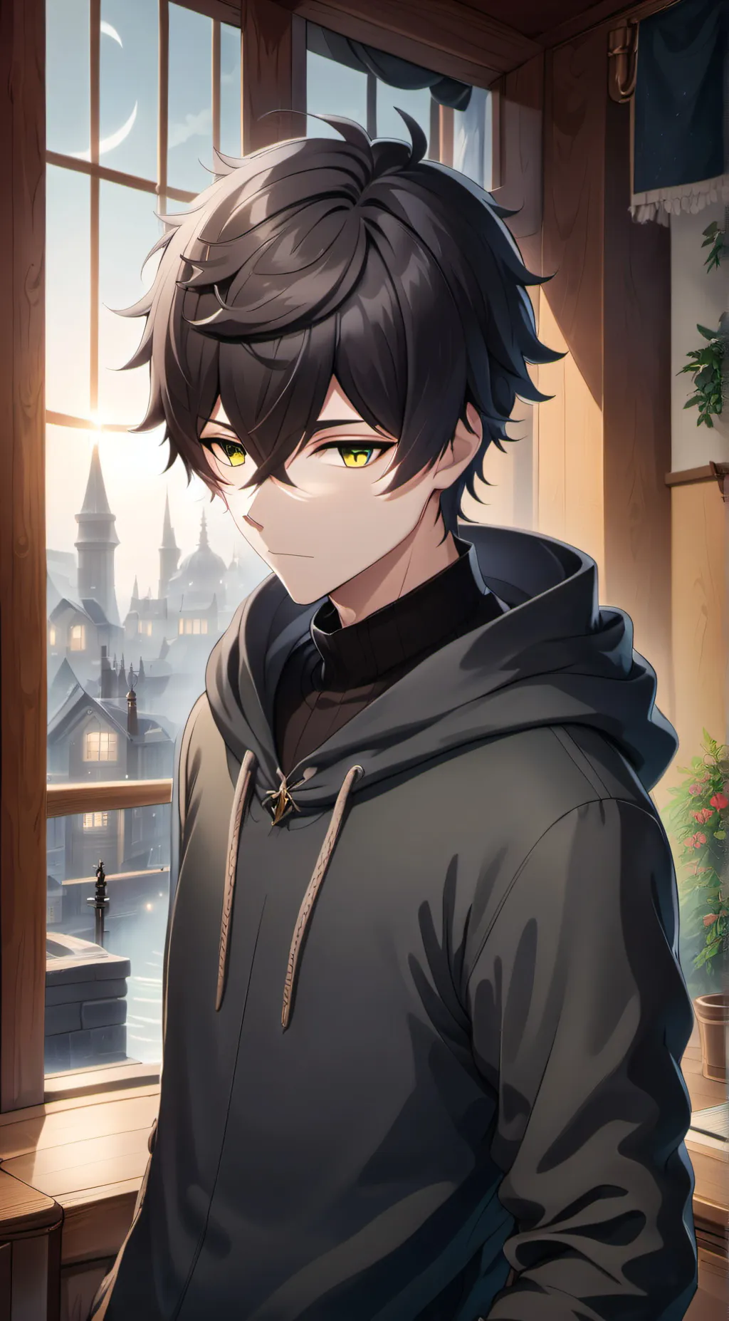 ai character: ♡Ash♡ background