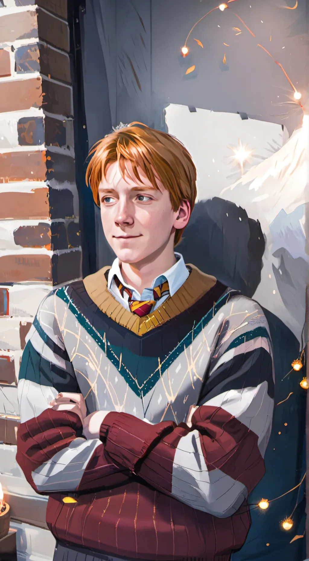 ai character: Fred Weasley background